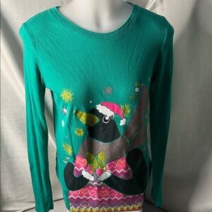 Circo Green Penguin Long Sleeve Tee